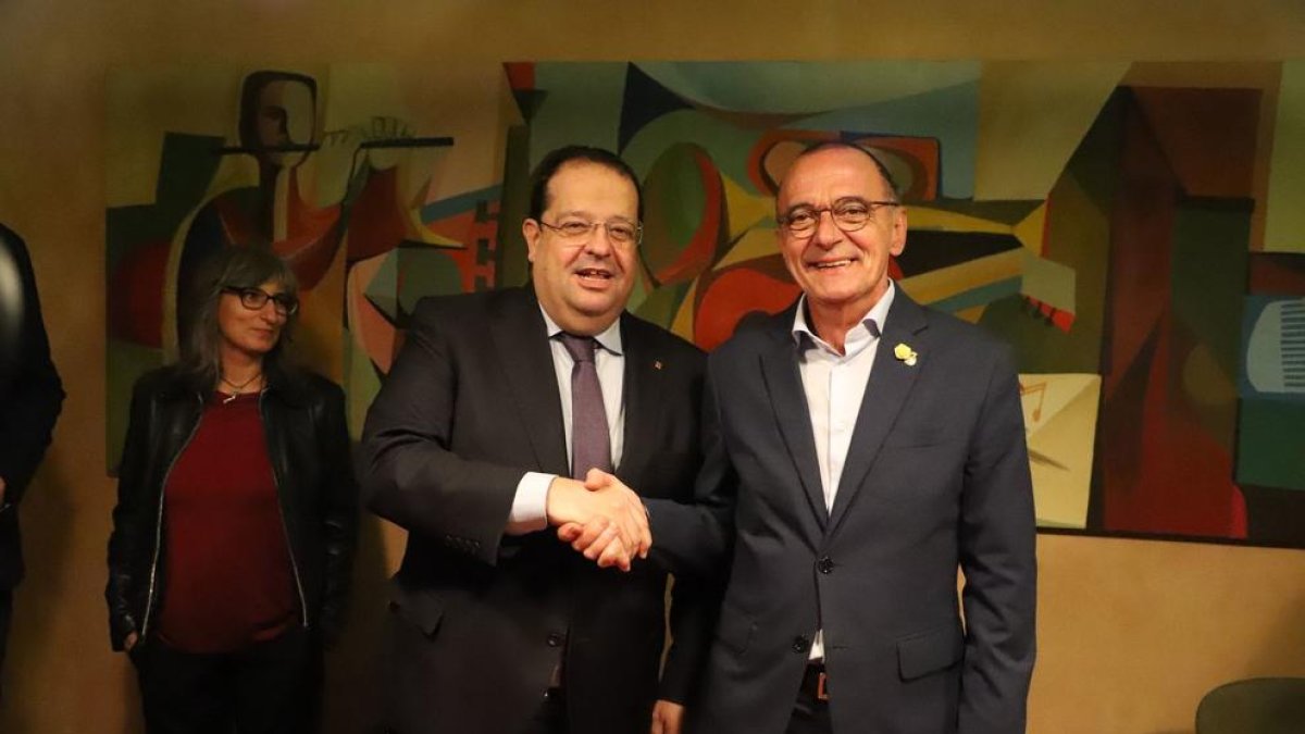 Elena plantea que Lleida pueda disponer de una nueva comisaría de los Mossos en el Centro Histórico