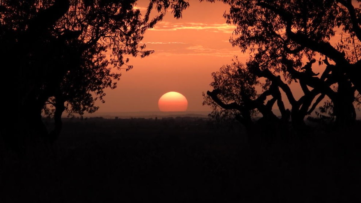 Posta de sol tardorenca