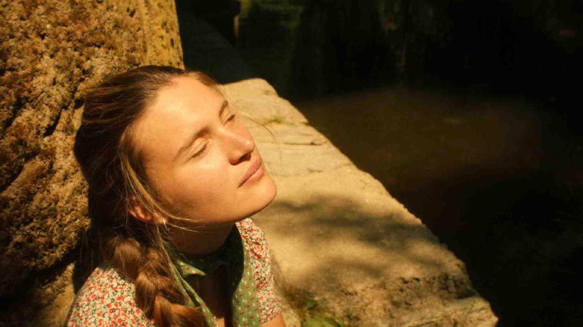 Marlene Burow en una de las escenas de la película.