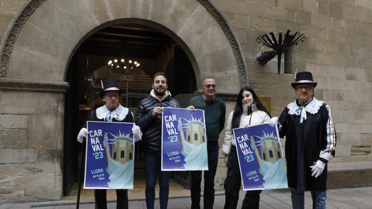L'acte de presentació de Carnaval de Lleida 2023 ha tingut lloc aquest dimarts a la Paeria.