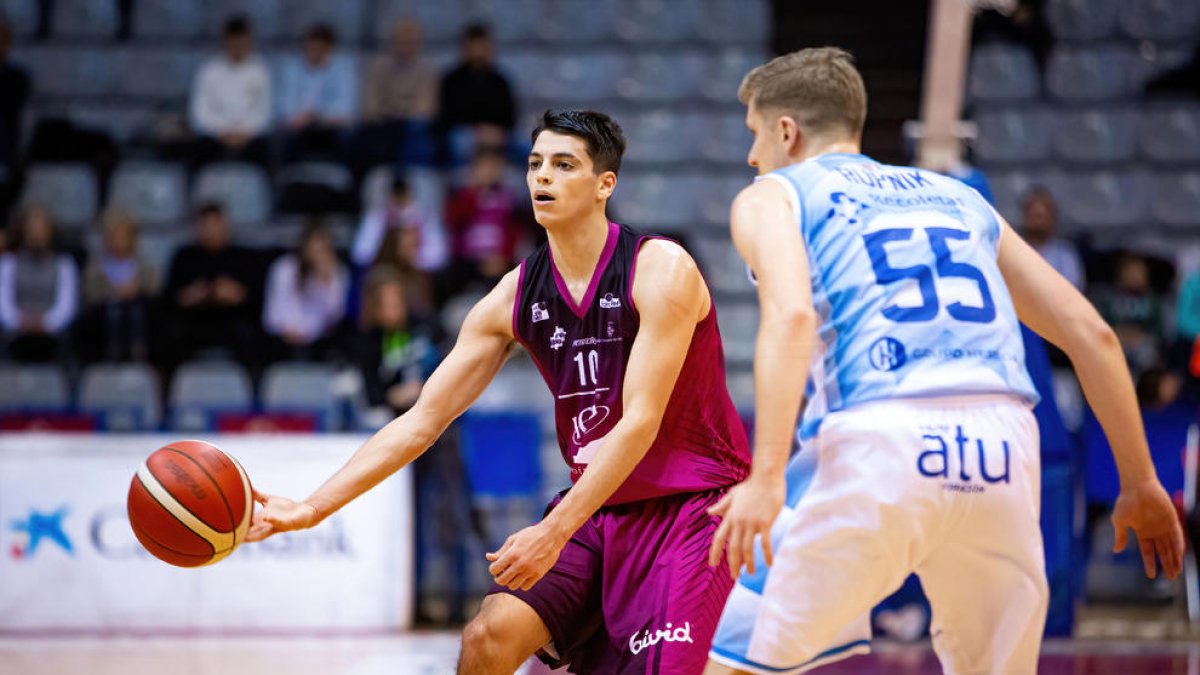 Juani Marcos le ganó claramente la partida a Luka Rupnik.