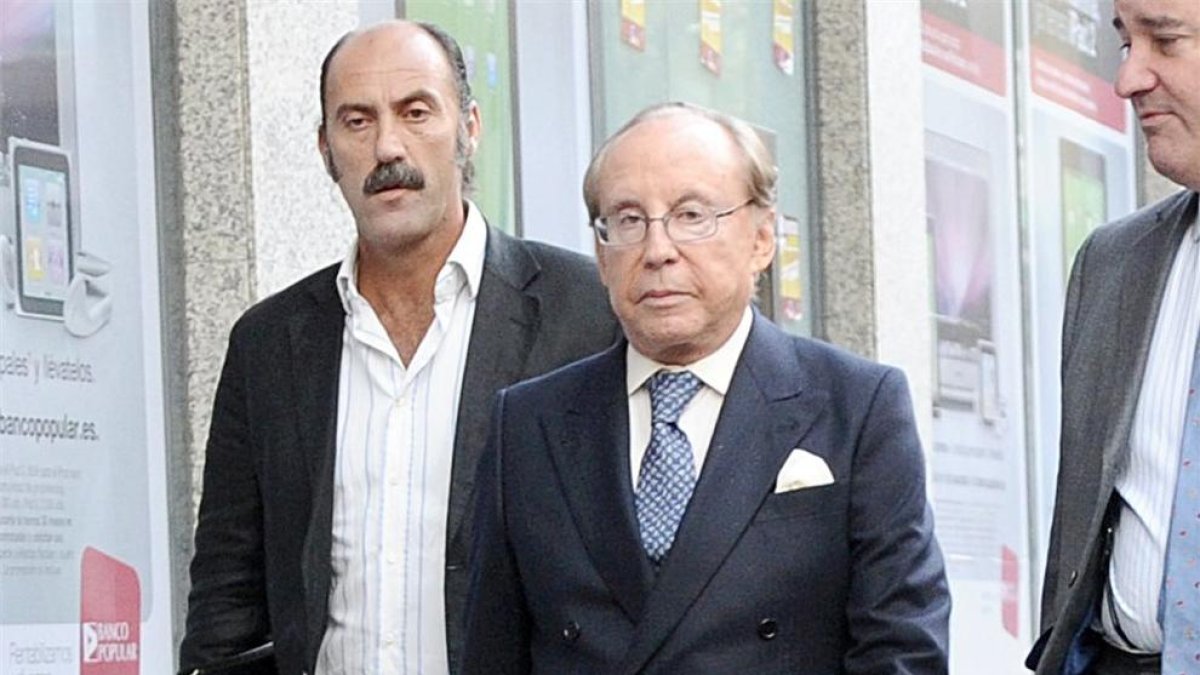 Víctor de la Cruz con Ruiz-Mateos.