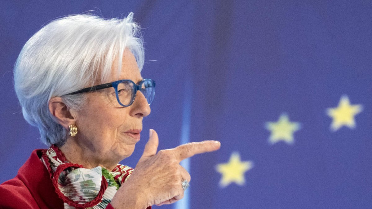 La presidenta del BCE, Christine LAgarde.