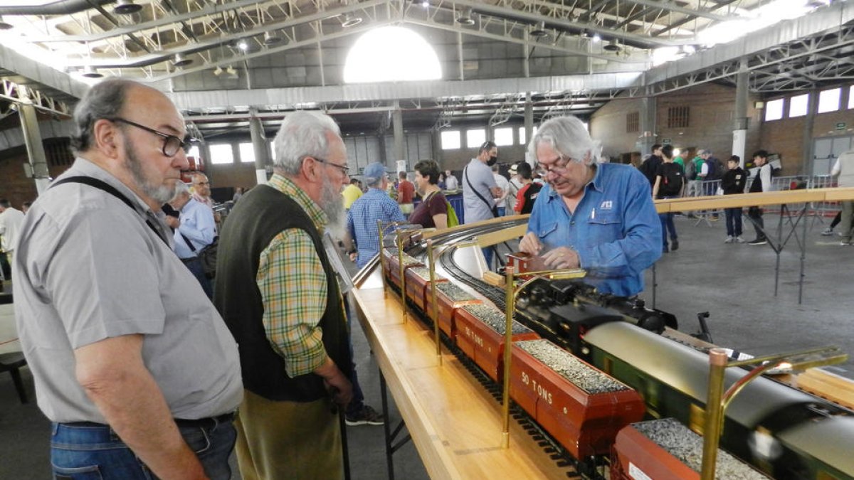 Una de les maquetes que van poder veure’s l’any passat a l’onzena edició d’Expo Tren.