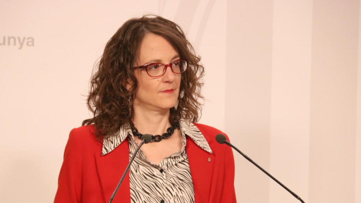 La consellera de Igualdad y Feminismos, Tània Verge.