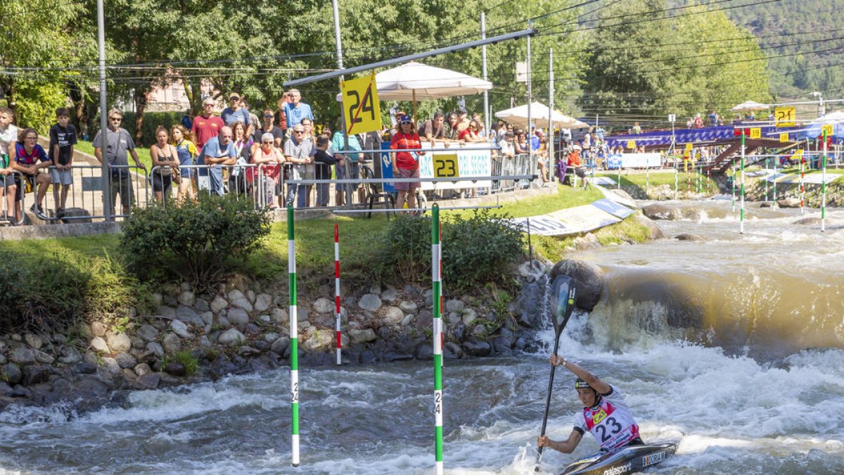 El canal olímpic de la Seu acollirà dos proves estatals i la Copa del Món d’eslàlom.
