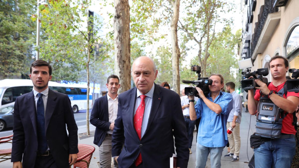 L’exministre de l’Interior Jorge Fernández Díaz en una fotografia del 2019.