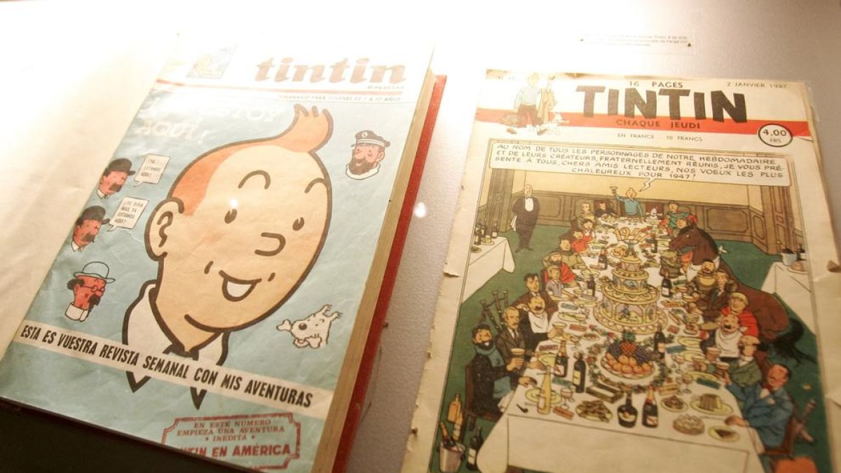 Una empresa lanza los dos primeros activos digitales con la imagen de Tintín