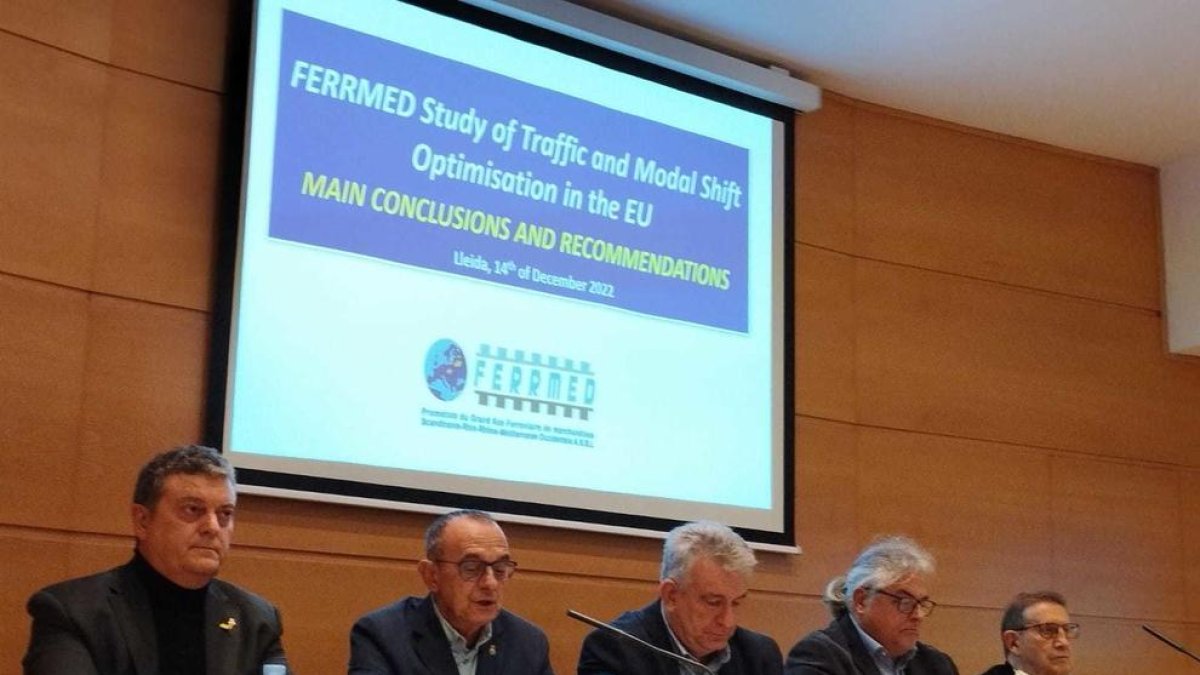 Ferrmed proposa tres terminals ferroviàries per convertir Lleida i rodalies en un gran pol logístic de l'Eix de l'Ebre