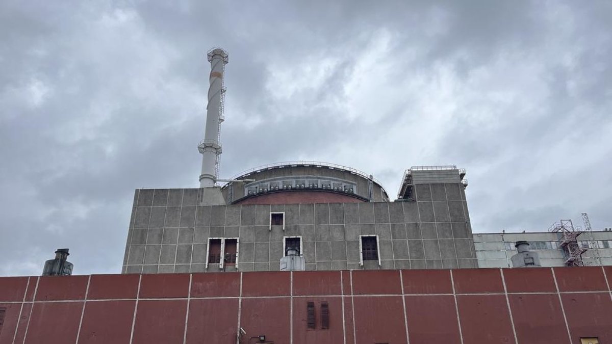 Central nuclear de Zaporiyia, a Ucraïna.