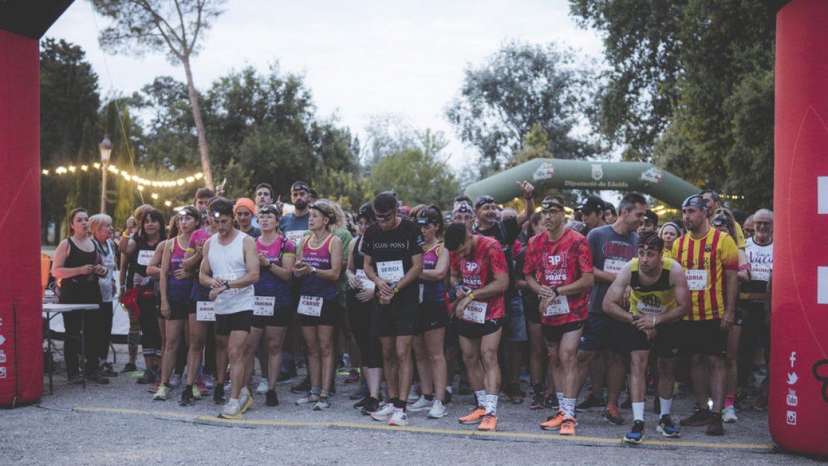 Un moment de la sortida de la prova nocturna celebrada dissabte passat.