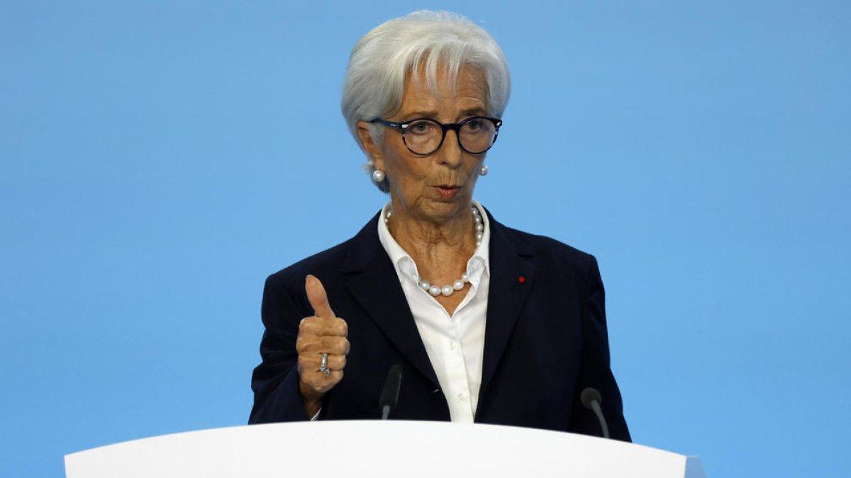 La presidenta del Banco Central Europeo (BCE), Christine Lagarde.
