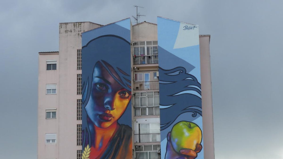 Murals a l'aire lliure de Lleida i Penelles opten al millor del món de 2022