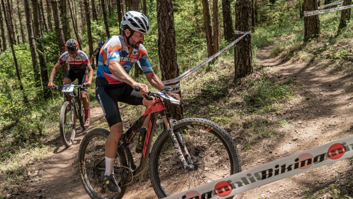 Un moment de la competició disputada a Sant Llorenç de Morunys.