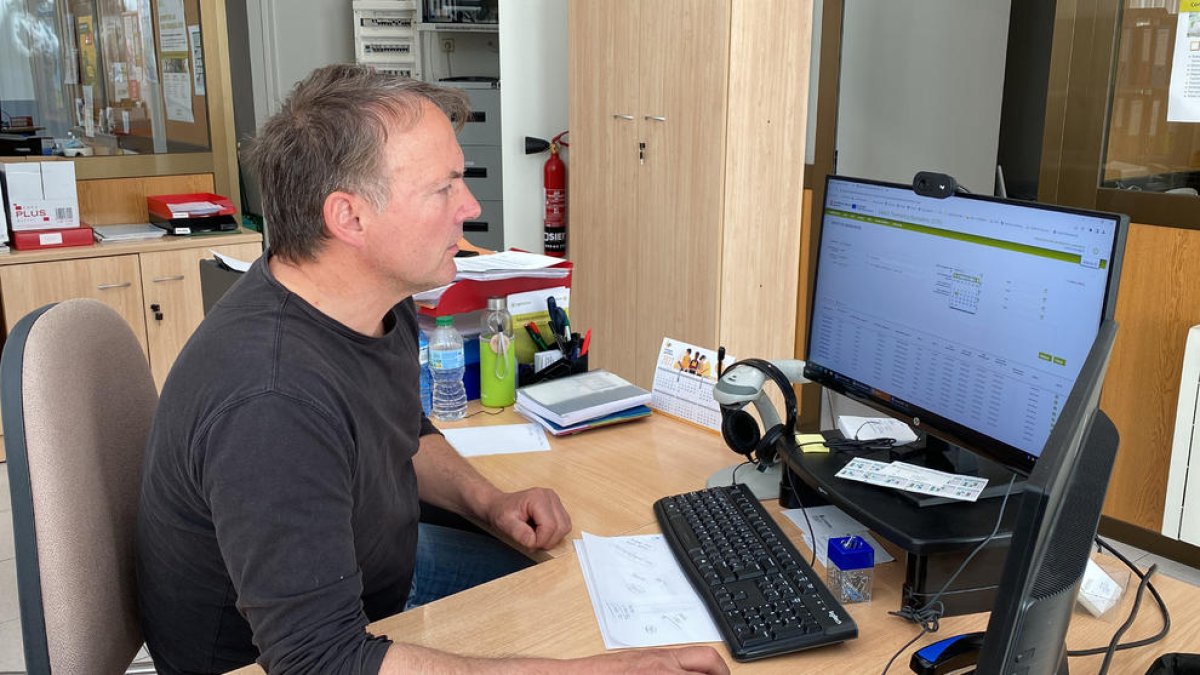 El coordinador territorial de las comarcas de montaña de Unió de Pagesos (UP), Joan Guitart.