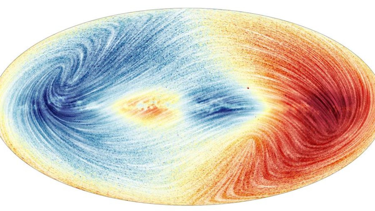 Imatge de Gaia. Cedida per l'ESA (Agencia Espacial Europea)