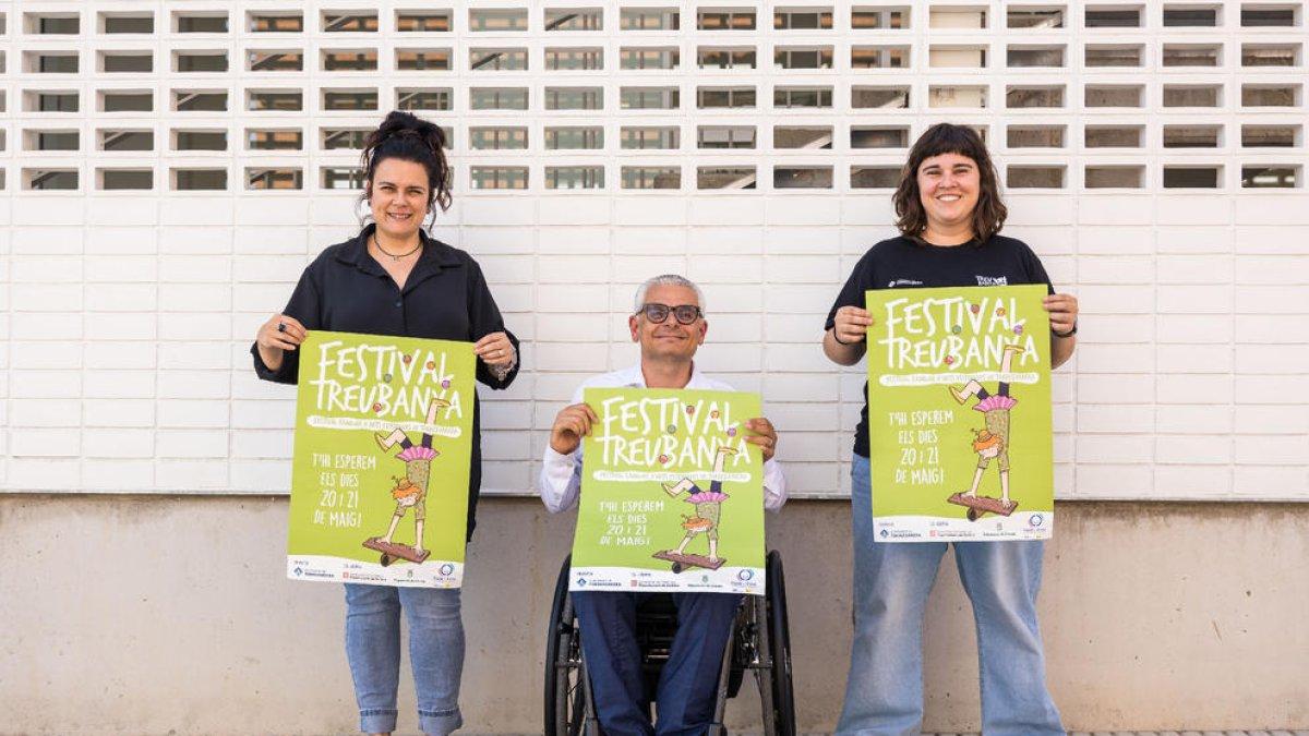 Presentación ayer en Torrefarrera de la 3ª edición del Treubanya.