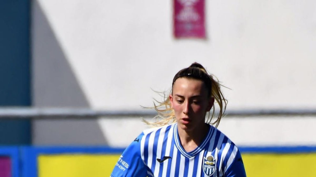 Gema Arrabal, en la seua etapa amb l’Atlètic Balears.