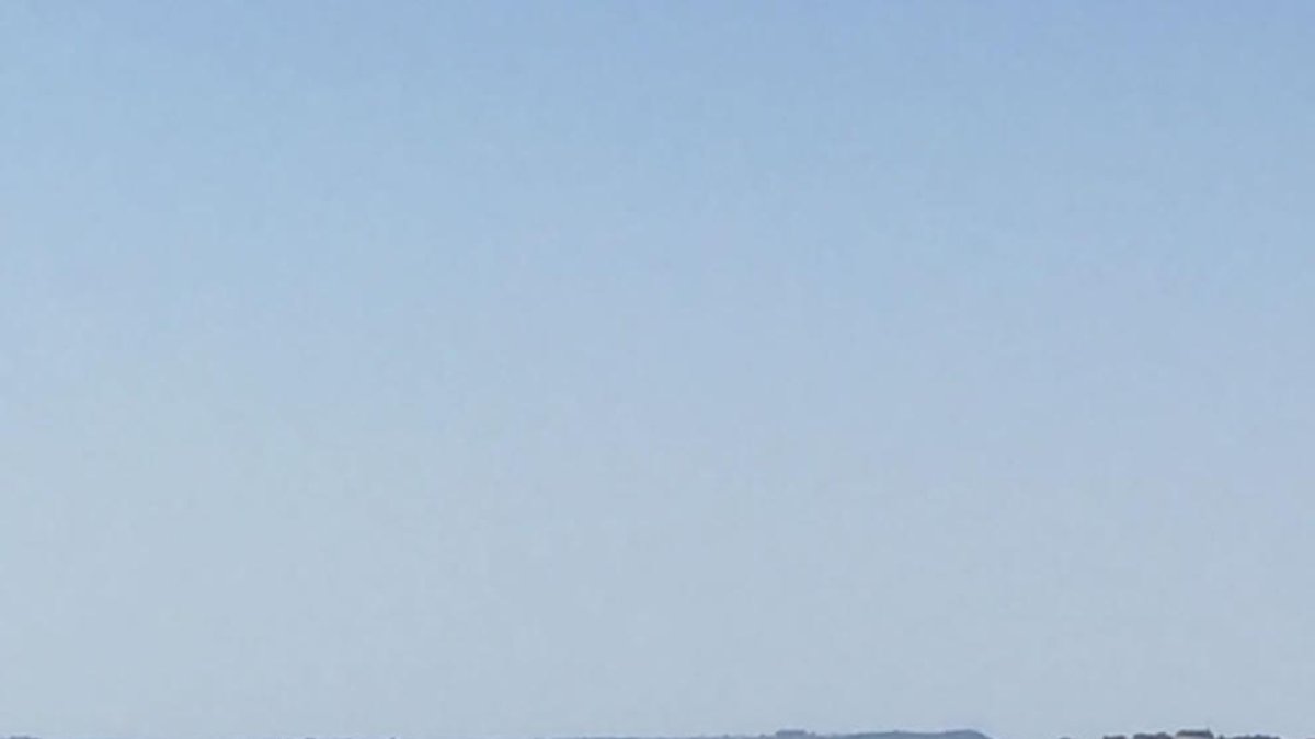 El pantà de Rialb des del mirador de Tiurana.