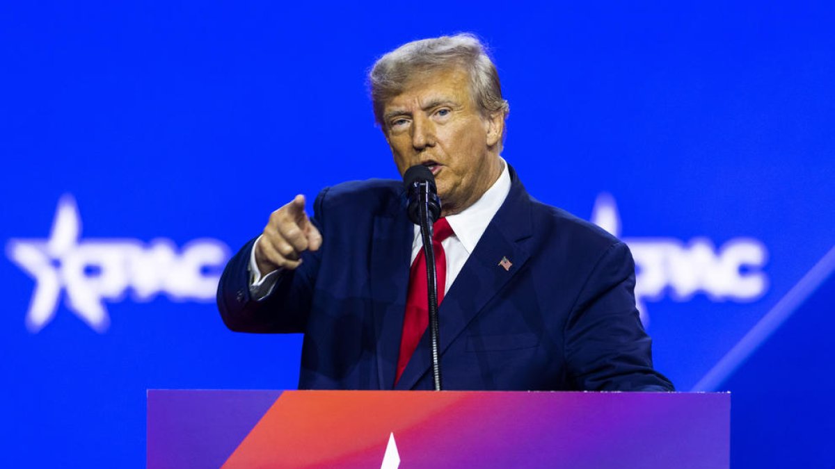 El expresidente y magnate Donald Trump, en una foto de archivo.