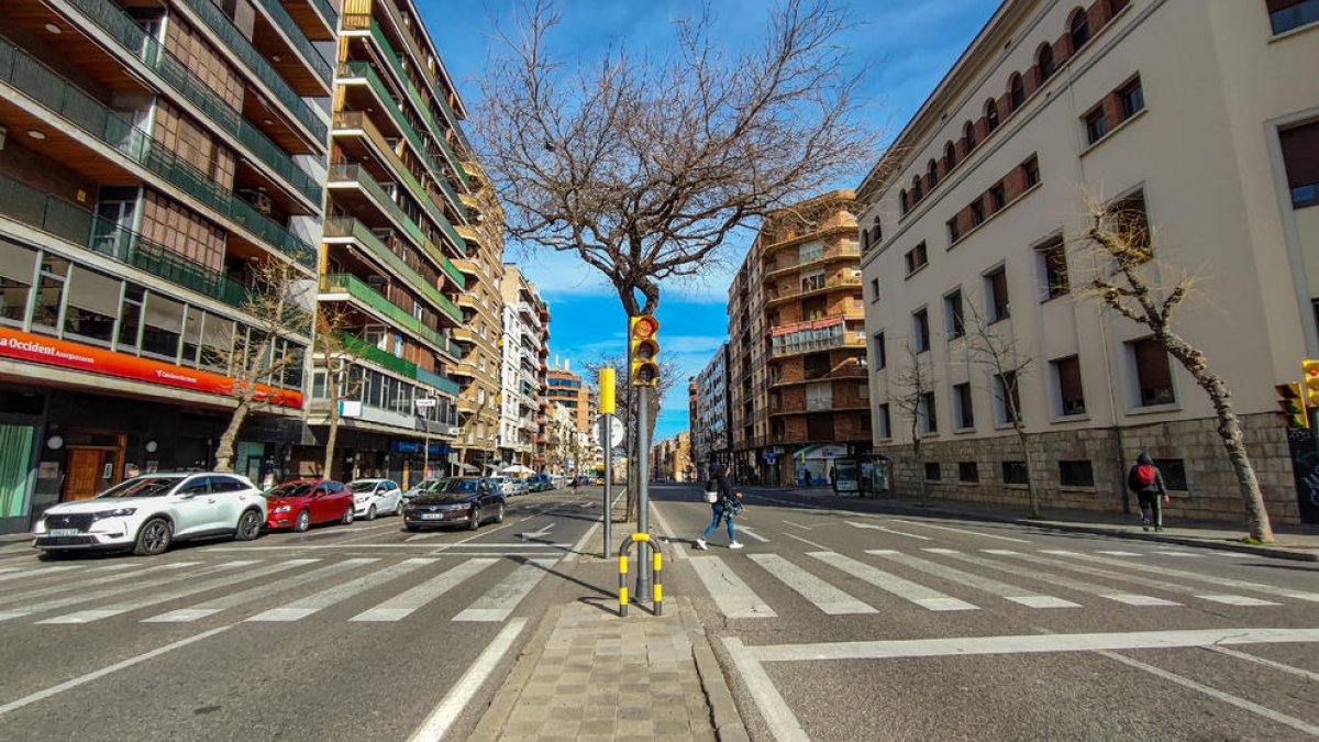Prat de la Riba tendrá aceras más anchas, más carril bus y un carril bici.