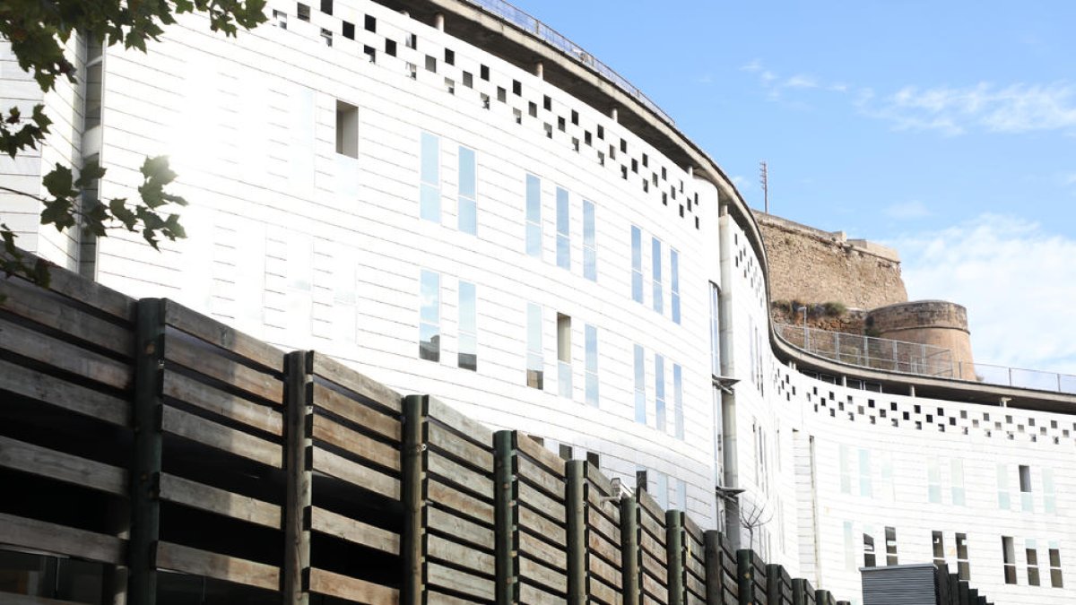 Imatge de l’edifici judicial del Canyeret.