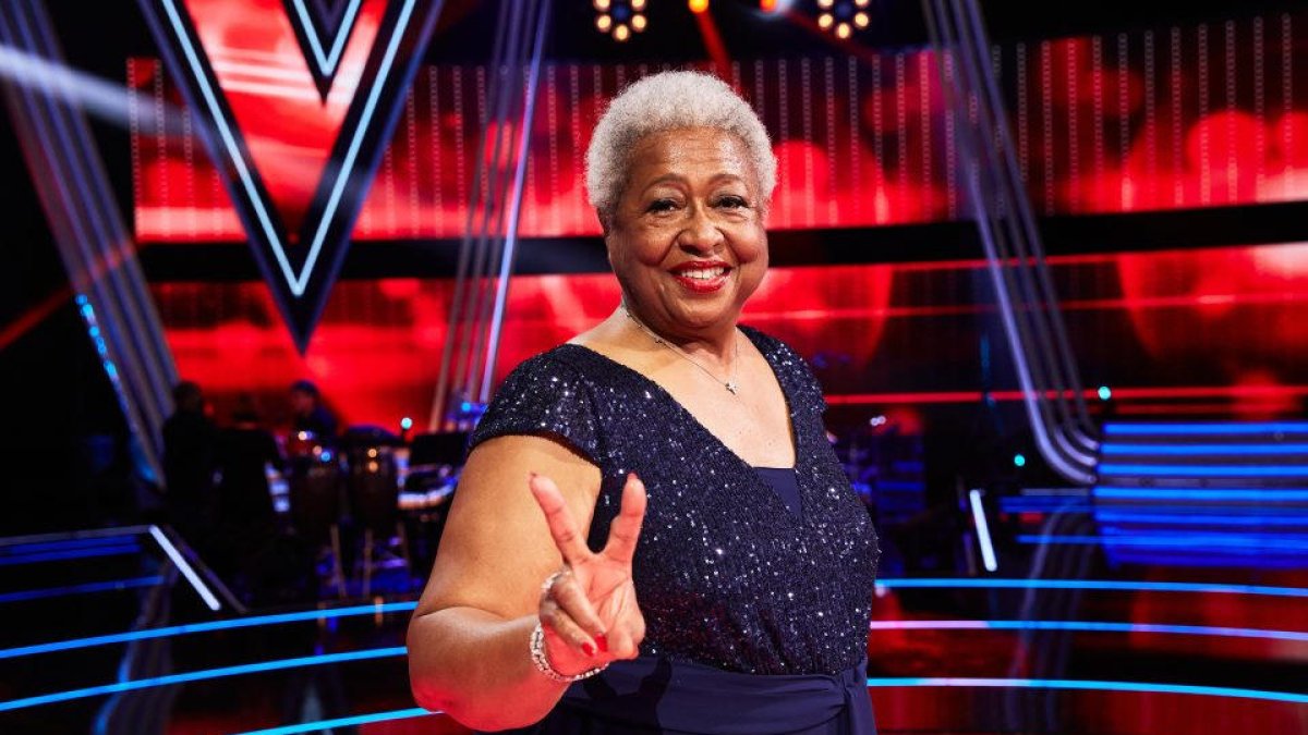 La cantant nord-americana Gwen Perry, a ‘La Voz Senior’.