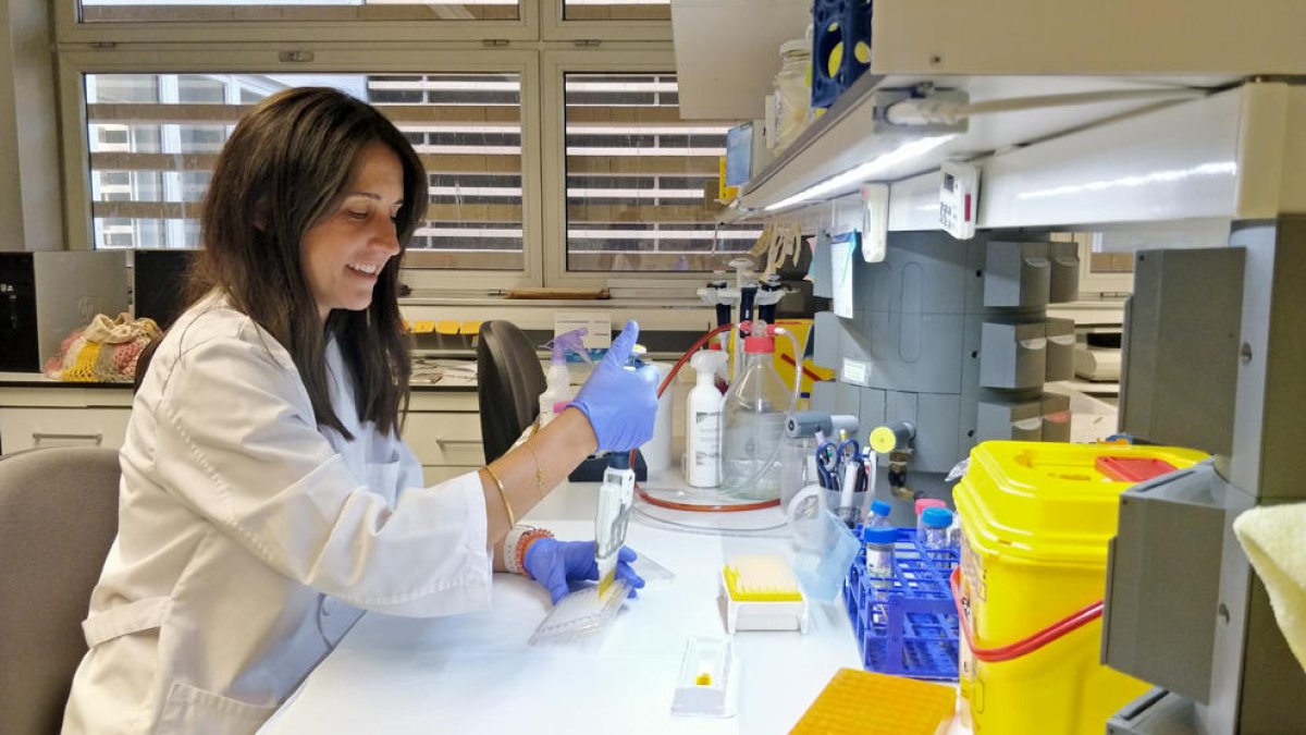 La investigadora del IRBLleida, Maite Caus.