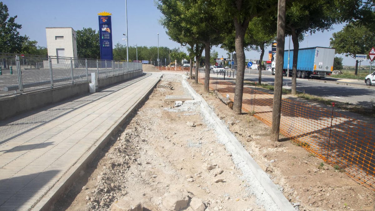 Los trabajos están financiados con una subvención del Servei Català de Trànsit.