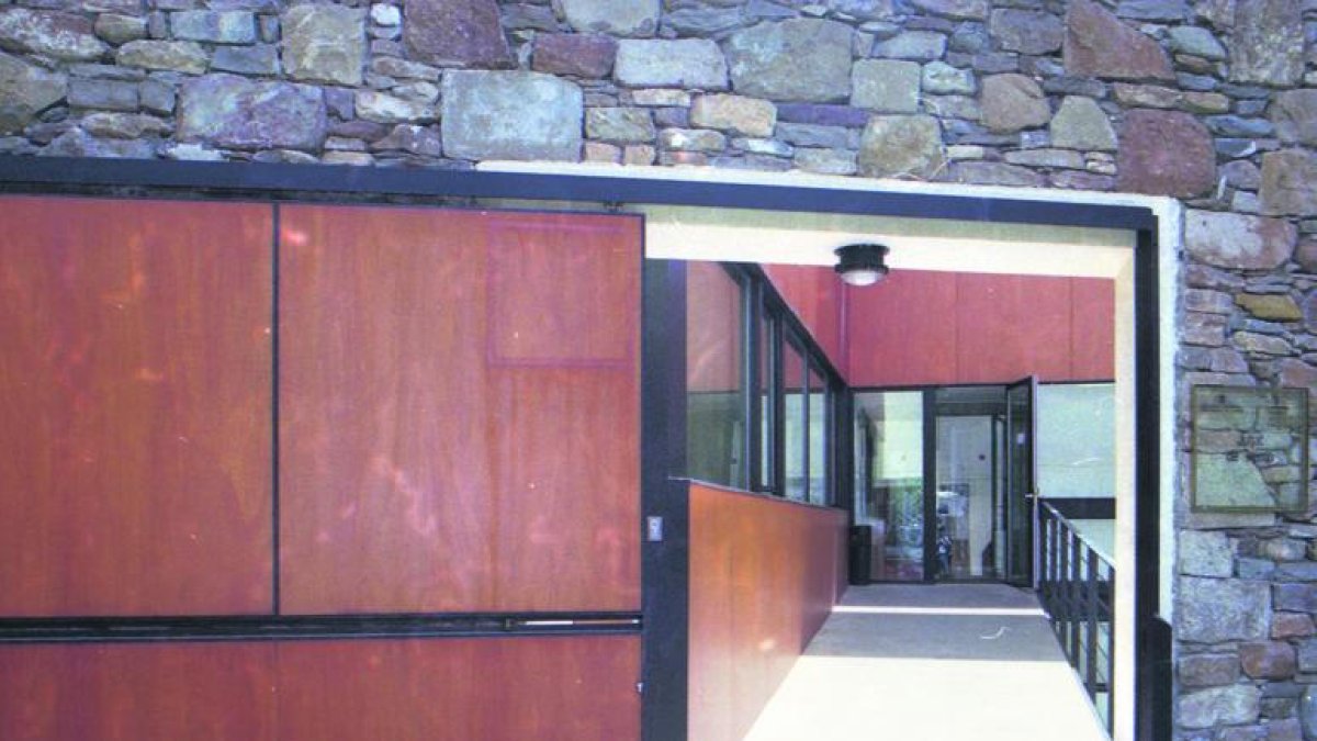 Imagen de archivo de la entrada al juzgado de Tremp.