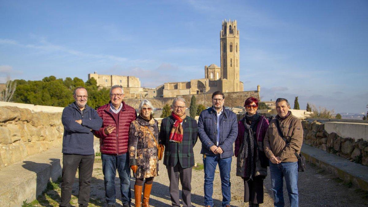La presentación en Lleida de la campaña de encendido de torres y atalayas del Mediterráneo 2023.