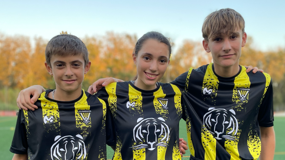 Així seran les noves samarretes del CF Pardinyes.