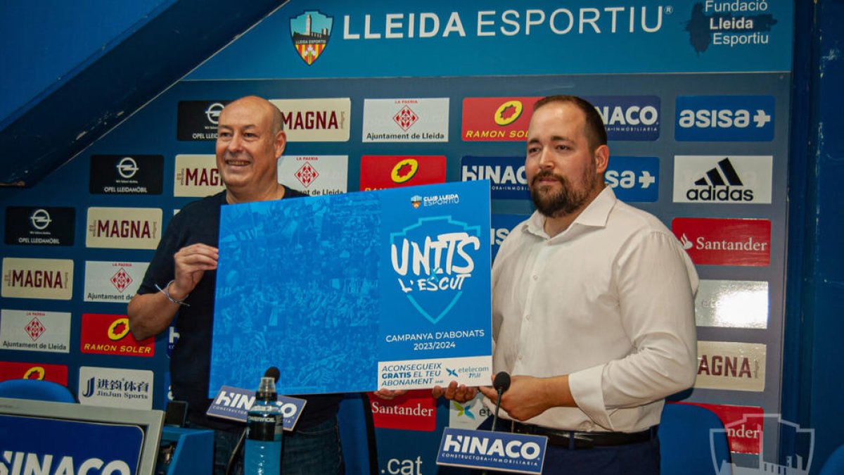 UNITS X L'ESCUT | Així és la nova campanya d'abonats del Lleida Esportiu per a la temporada 23/24