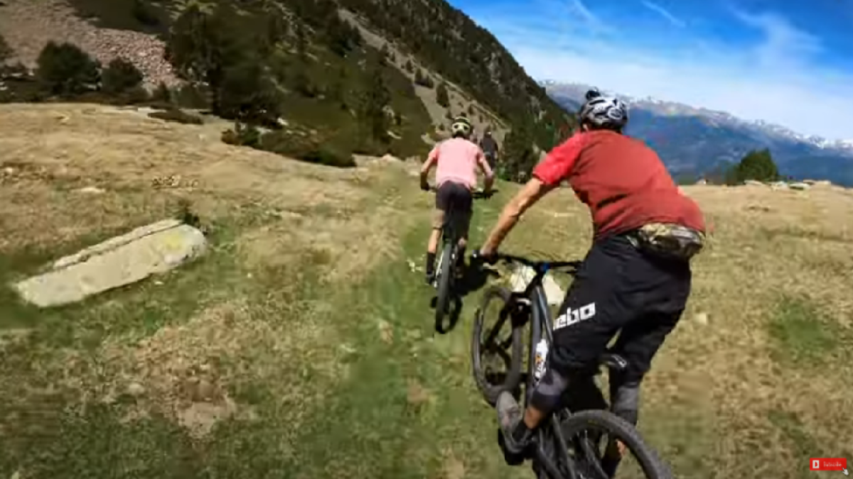 Investiguen un vídeo de descens amb BTT al Port Negre d'Andorra