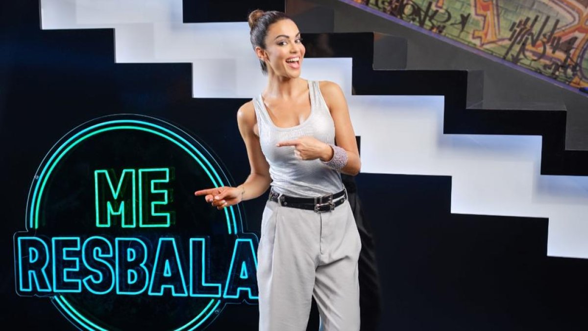 Lara Álvarez, a la corda fluixa.