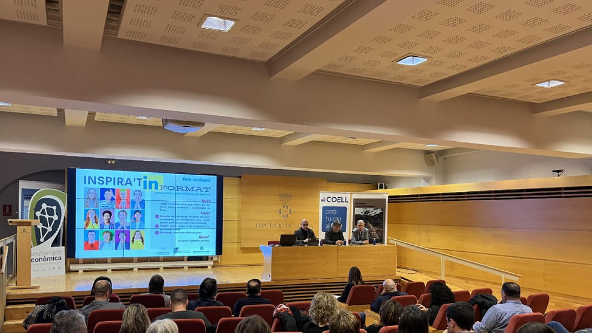 Un moment de la presentació dels resultats.