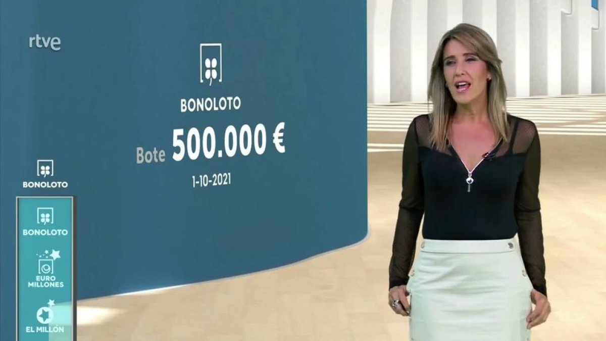 Sandra, amb la combinació afortunada.