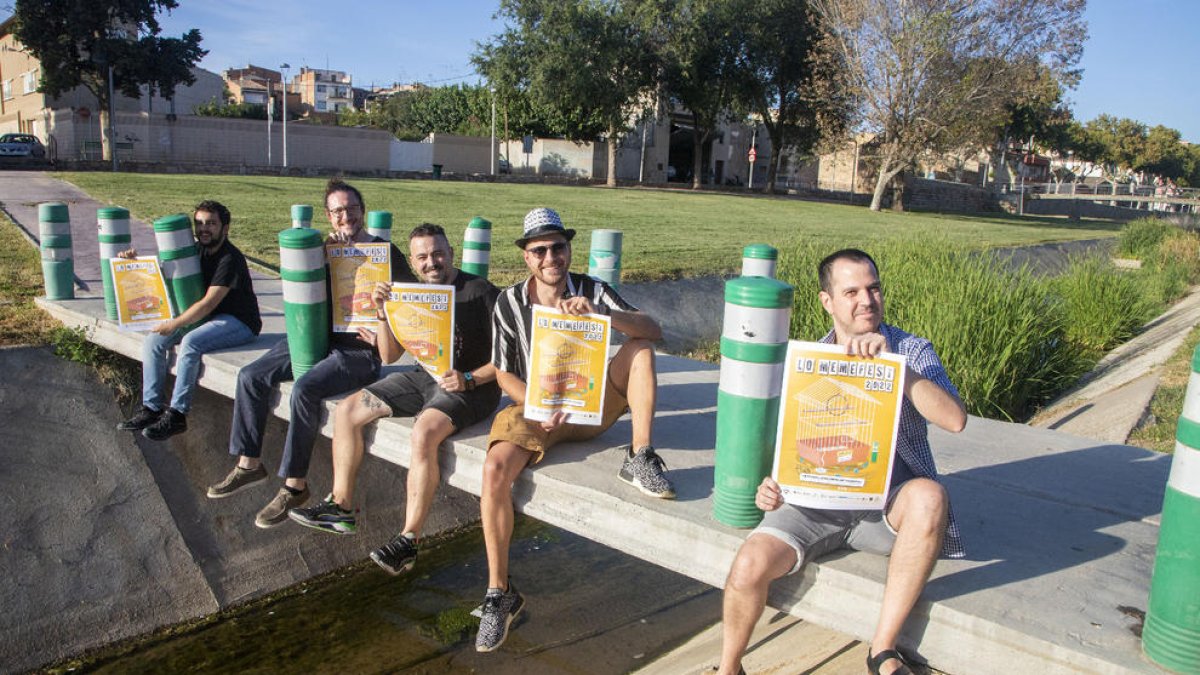 Els organitzadors de Lo Memefest van presentar ahir la quarta edició d’aquest festival d’humor.