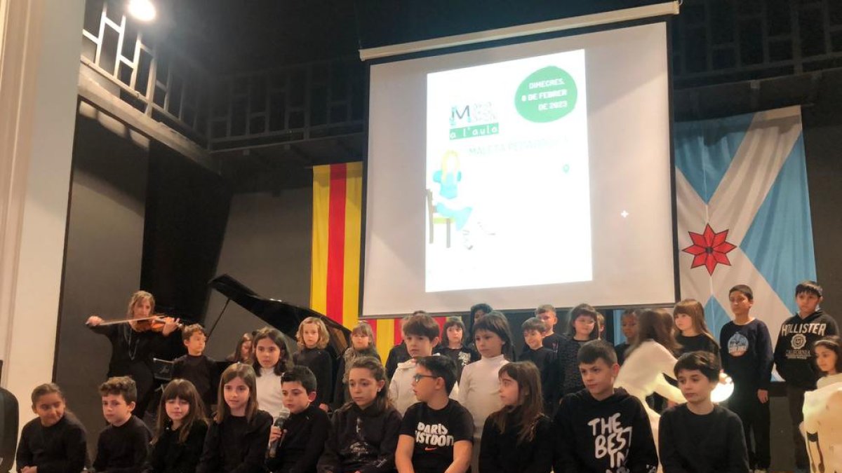La presentación de la maleta se llevó a cabo en el Fòrum Maria-Mercè Marçal.