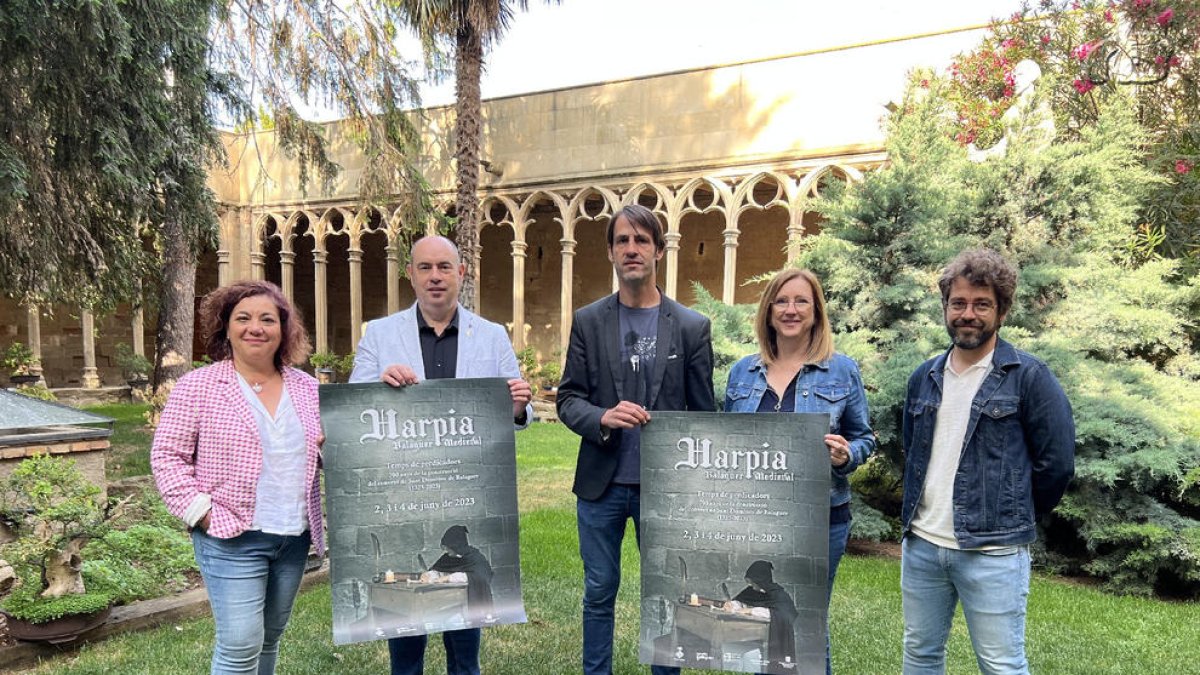 Imagen de la presentación de la nueve edición de la fiesta medieval.