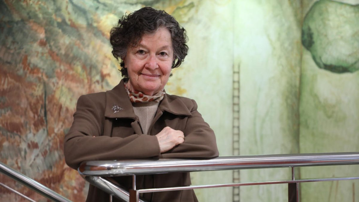 Maria Barbal, l’any passat a Lleida després de presentar ‘Tàndem’.