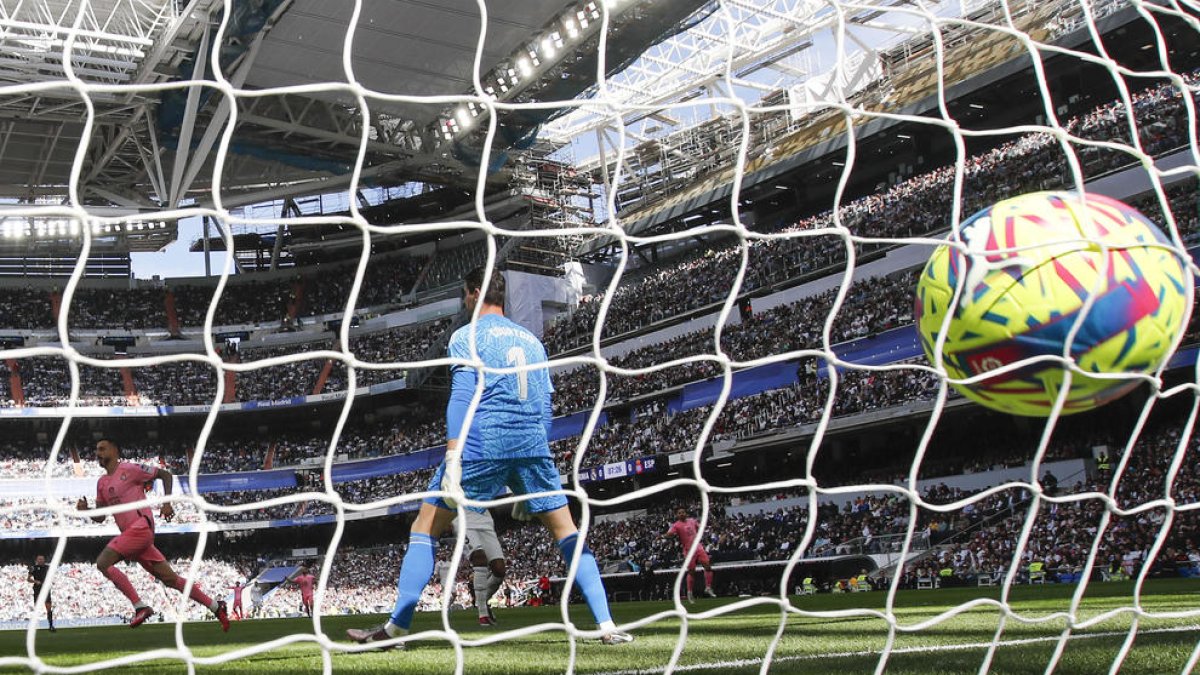 El portero belga del Real Madrid, Thibaut Courtois