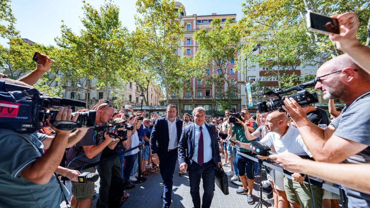 La reunión despertó gran expectación entre la afición.