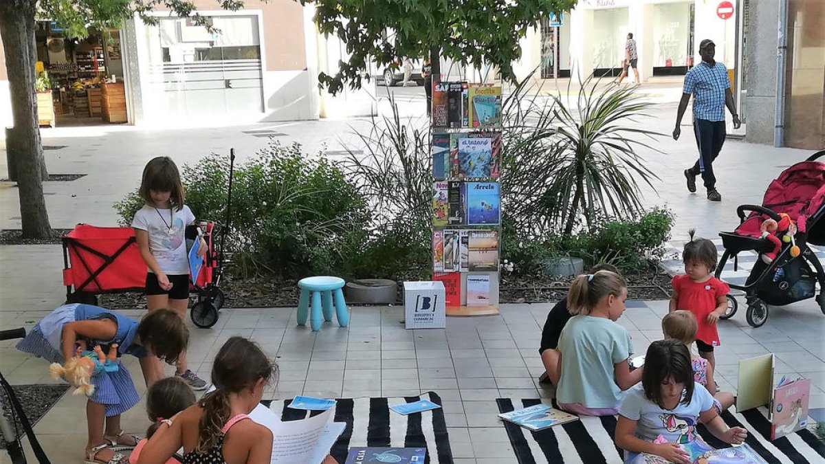 Una de les activitats de la biblioteca durant l’any passat.