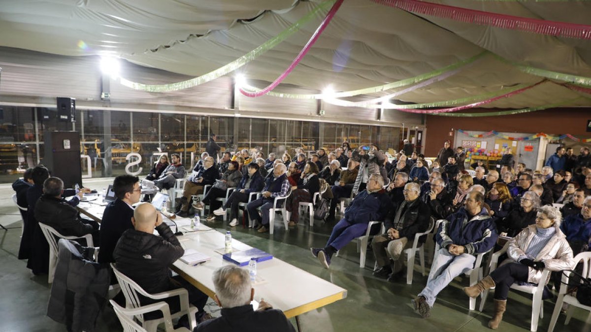 Reunió sobre el projecte que es va celebrar a Rufea fa uns dies.