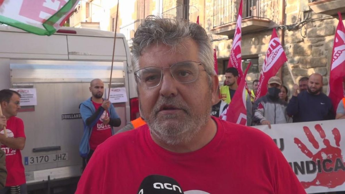 El secretari general de UGT-FICA, Xavier Perelló,