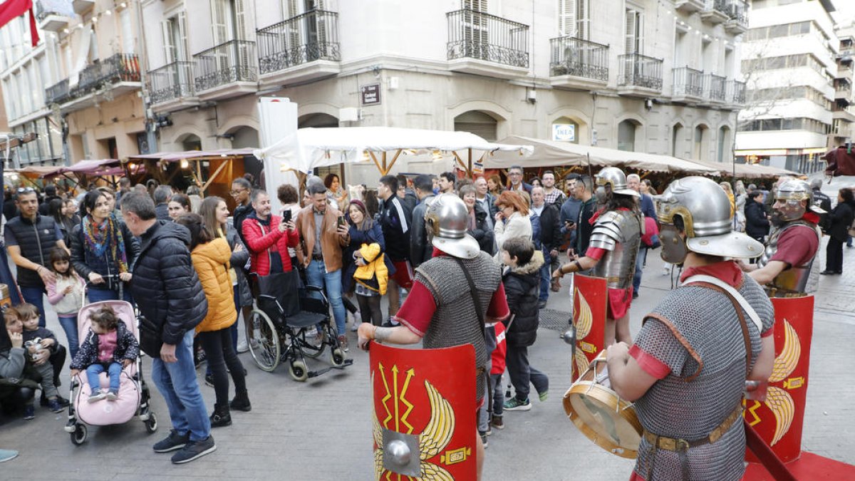 Èxit de públic als espectacles del Mercat Romà