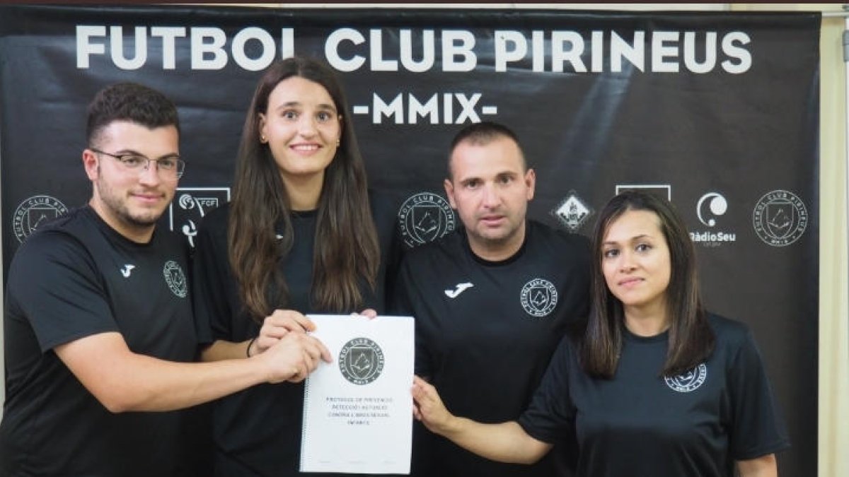 El FC Pirineus presentó su protocolo contra los abusos.