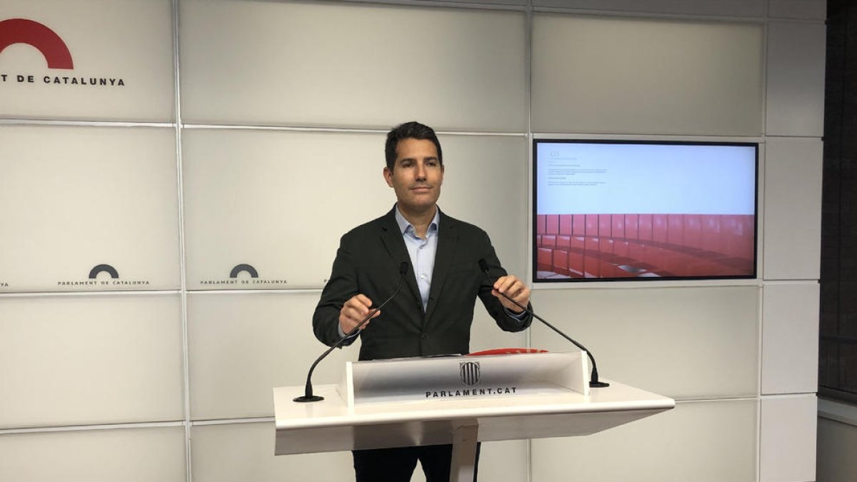 Imatge d’arxiu del ja exdiputat de Cs Nacho Martín Blanco.