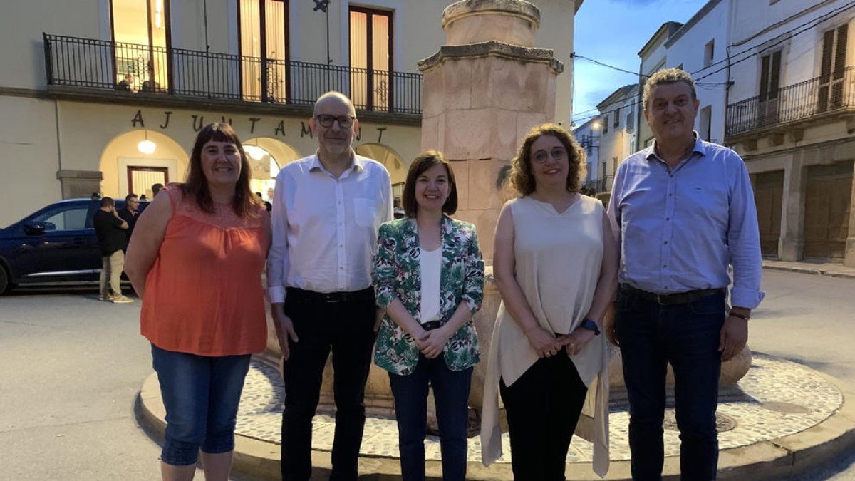 Ramírez, Rutllant, Bailac, Granollers i Accensi, ahir a Bellcaire.